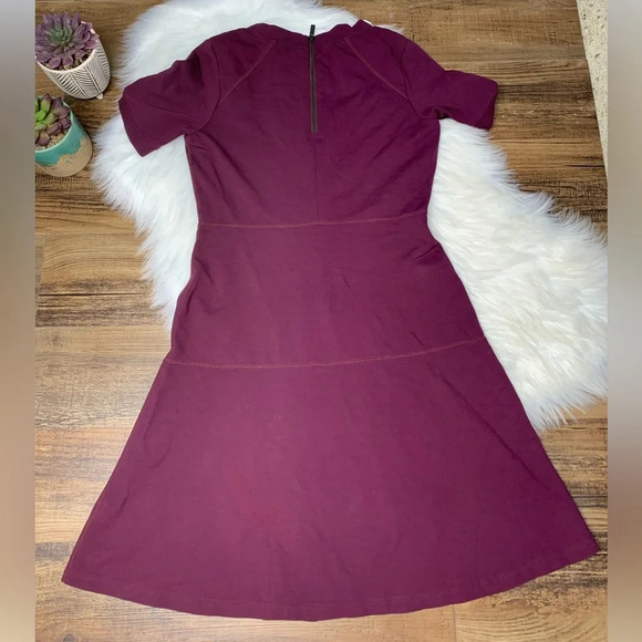 Athleta En Route Chianti Fit and Flare Dress - Picture 6 of 6